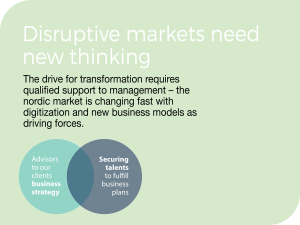 Disruptive markets 1 North Consultants