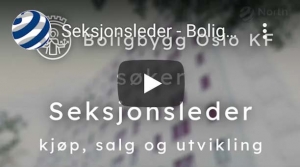 Seksjonsleder kjøp, salg og utvikling forBoligbygg Oslo KF på youtube